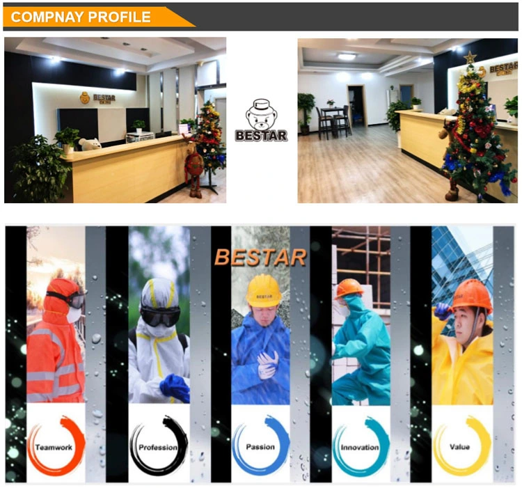Breathable Disposable Fr Type 5/6 SMS Construction Suits