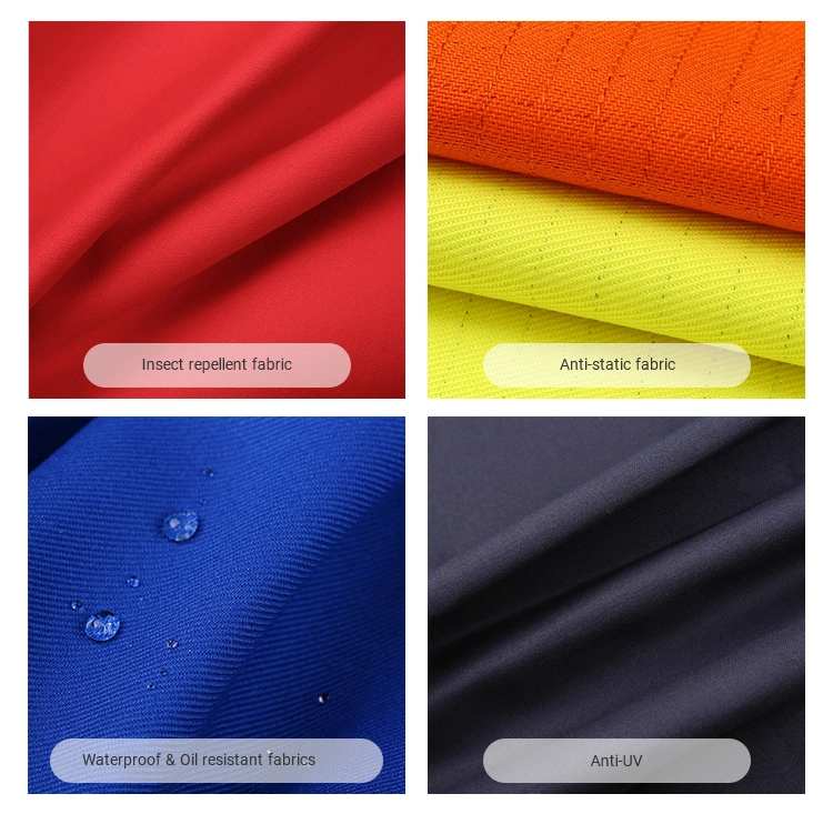 230gram 100% Cotton Fr Denim Fabric for Safety Jean