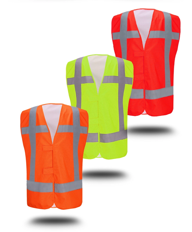 Good Quality Custom Low Price Fire Retardant Vest Workwear High Visibility Vest