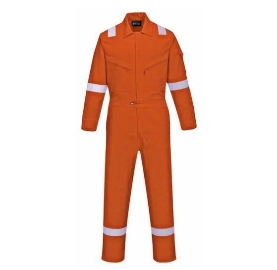 Safety Coverall with Reflective Tape Fr Safety Clothing for Oil Industry